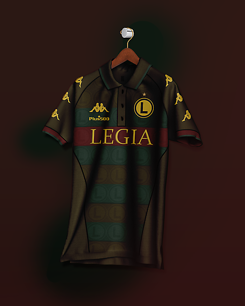 kappa Legia Warszawa Thirt Jersey Concept