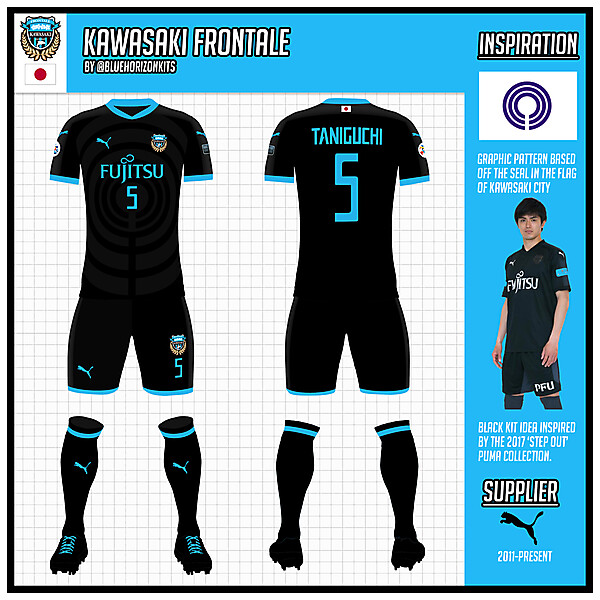 Kawasaki Frontale Third Kit (Asian Champions League Version)