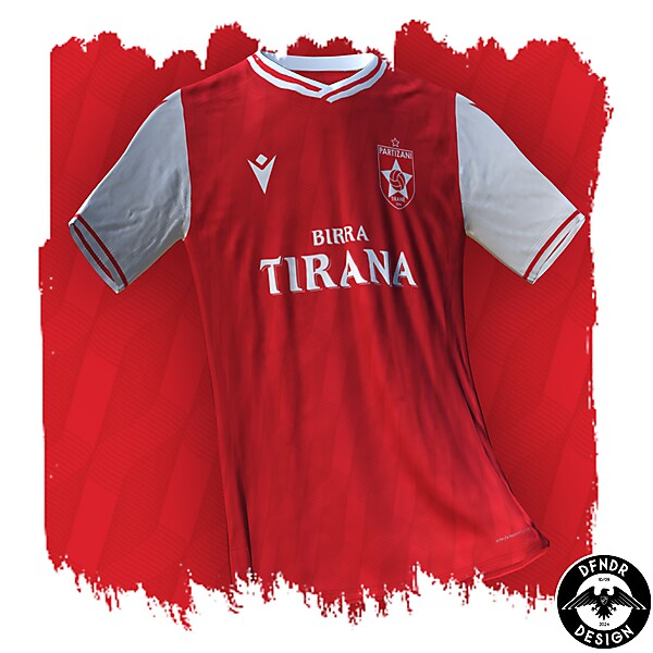 KF Partizani - Home kit concept