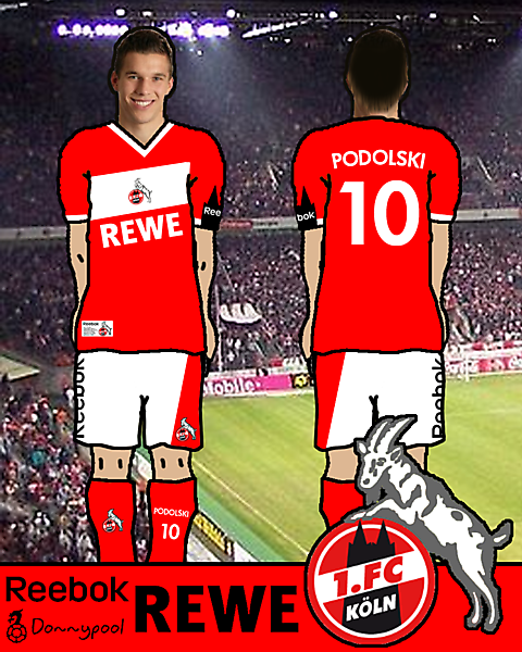 1. FC Koeln Home Kit