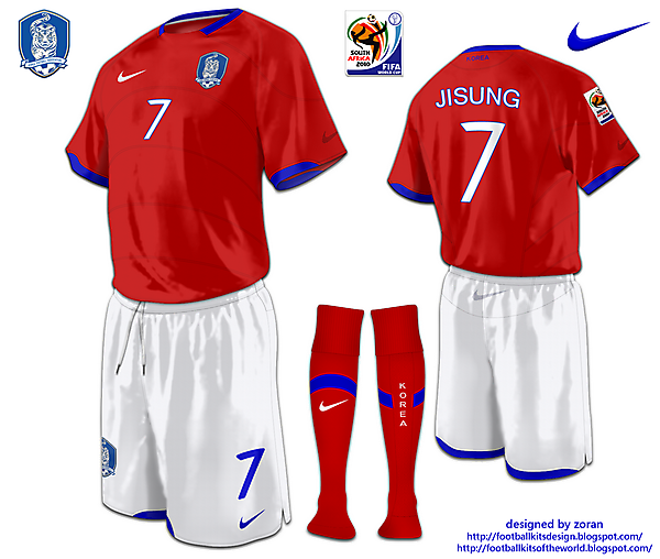 Korea Republic World Cup 2010 fantasy home