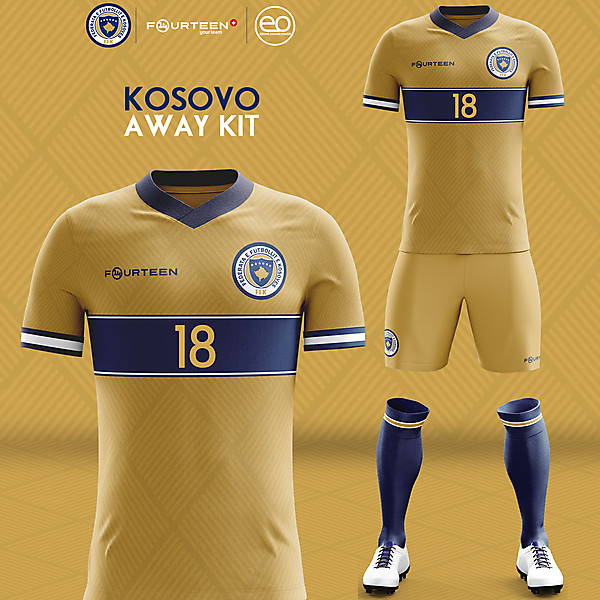 KOSOVO Away kit 