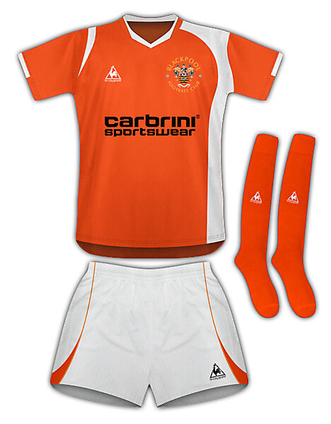 Blackpool 10/11 Home Kit