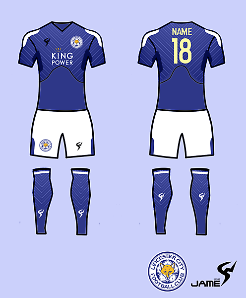 Lester City Kits Home 2017