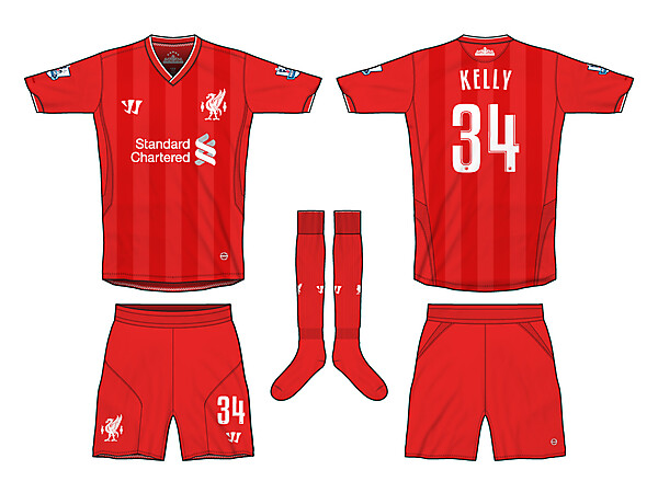 Liverpool Warrior Home 12-13