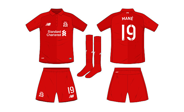 Liverpool 125 anniversary kit