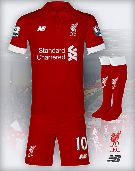 Liverpool 15-16 New Balance Home Concept