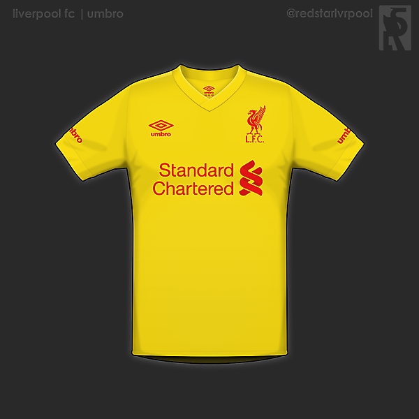 Liverpool away shirt- umbro