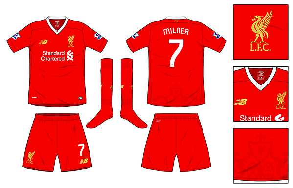 Liverpool Home kit 2016-17