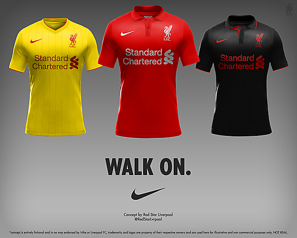 Liverpool Nike kits II