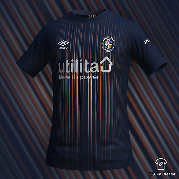 Luton Town third concept