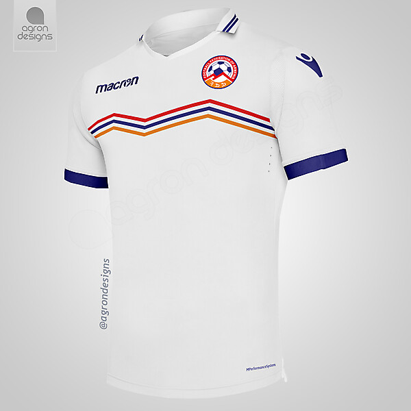 Macron Armenia Away Kit Concept