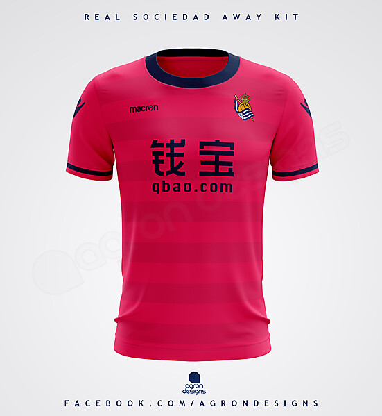 MACRON REAL SOCIEDAD AWAY KIT CONCEPT