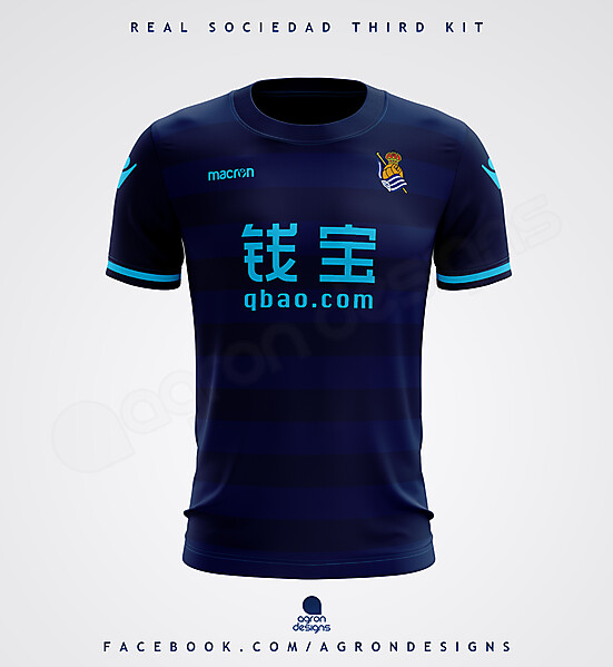 MACRON REAL SOCIEDAD THIRD KIT CONCEPT