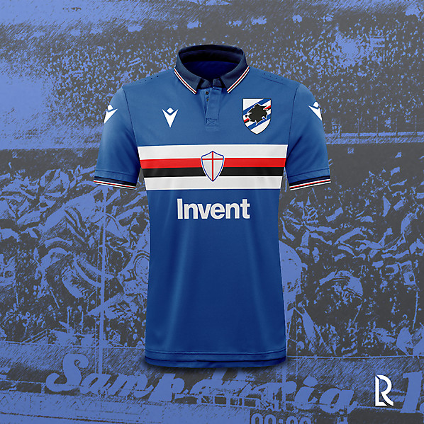 Macron x Sampdoria home