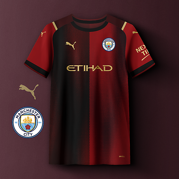 Man City away concept