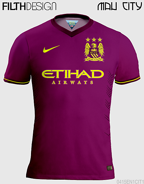 Man City Away Design