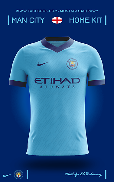 Man City Home Kit 2016-2017 ..