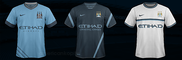 Man City Concept 2013/14 Kits