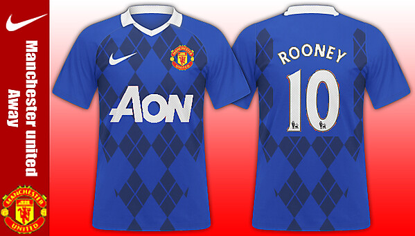 Manchester united away