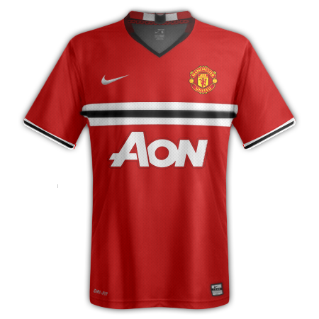 Manchester United home kit