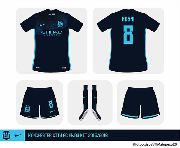 Manchester City 2015/2016 away shirt?