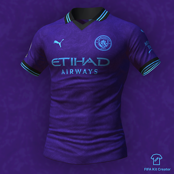 Manchester City away concept