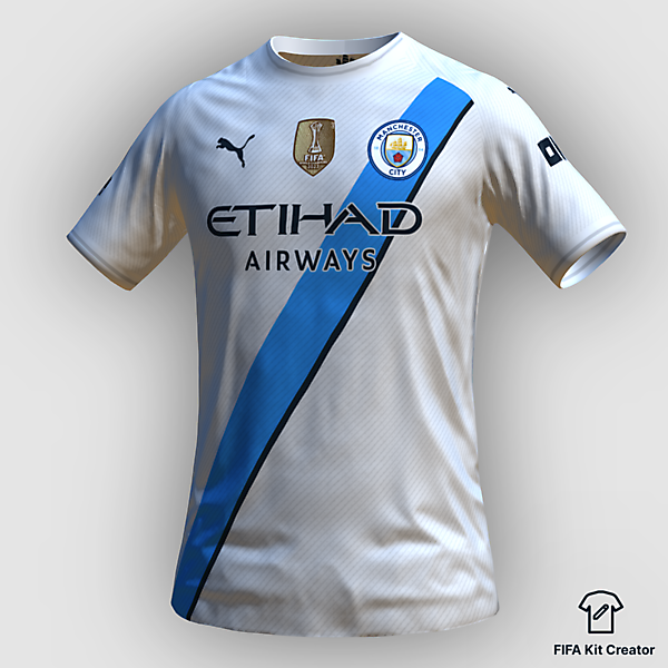 Manchester City away concept