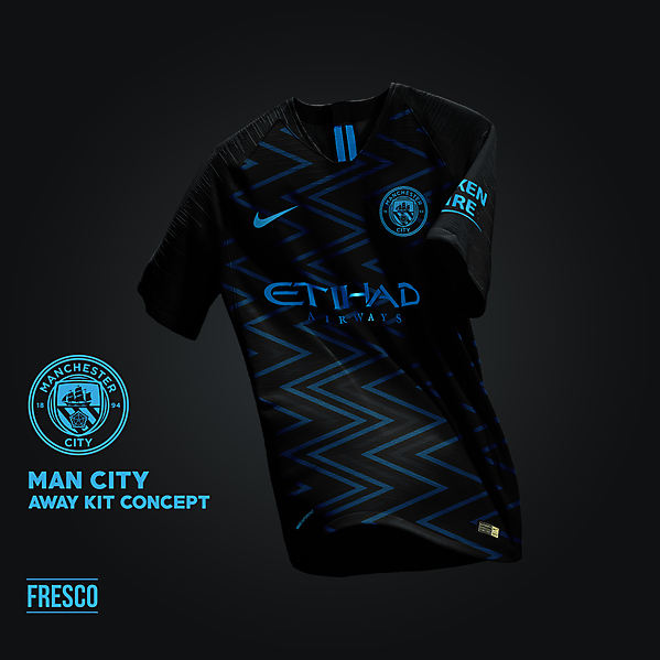 Manchester City Away Kit Concept