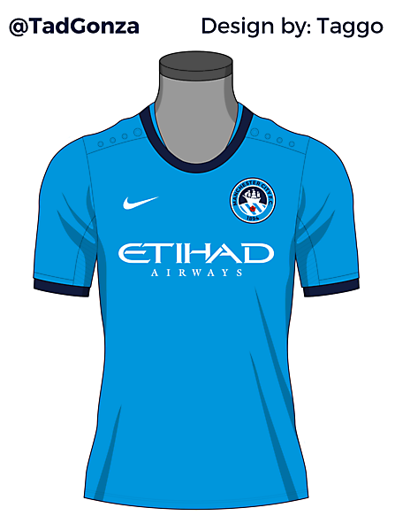 Manchester City FC Shirt Crest version