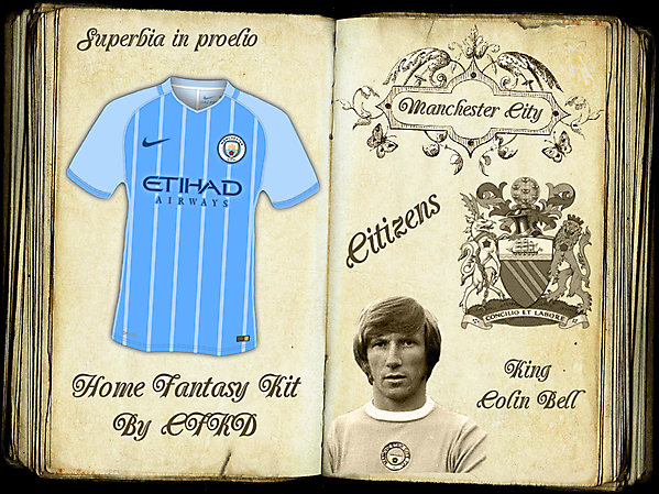 Manchester City Home Fantasy Kit 