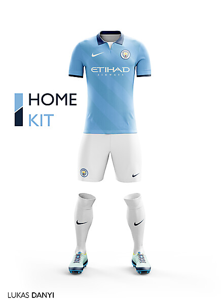 Manchester City Home Kit 16/17