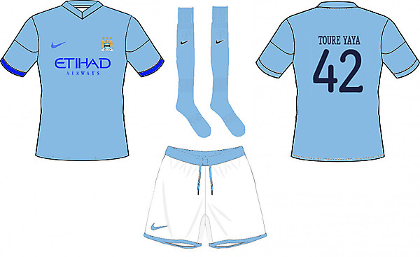 Manchester City Home Kit