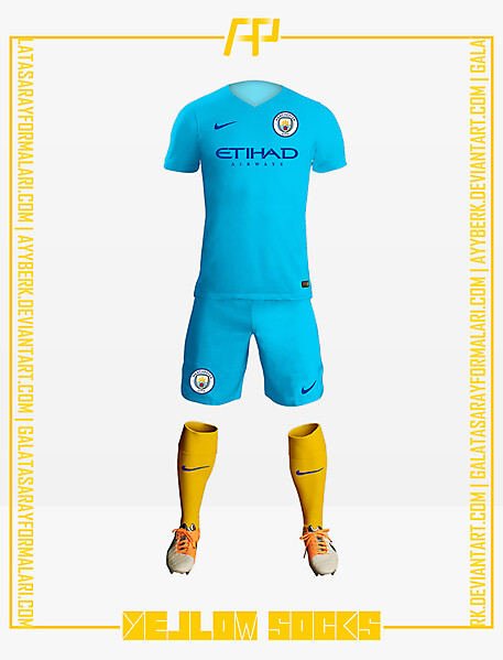 Manchester City x Yellow Socks 16-17