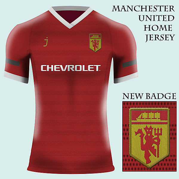 Manchester United home jersery