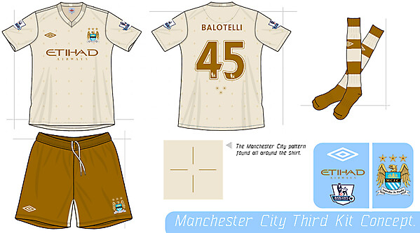 Manchester City Third Kit Concept