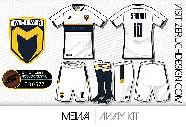 Meiwa Higashi Away Kit