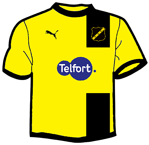 NAC Breda Home kit fantasy 2014-2015