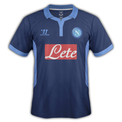 Napoli fantasy kits with Warrior