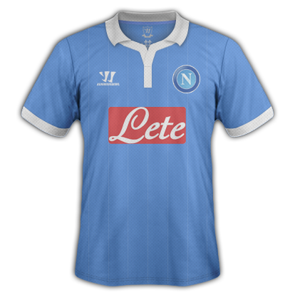 Napoli fantasy kits with Warrior