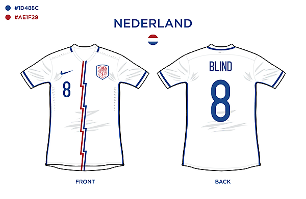 Nederland Away 2016/17