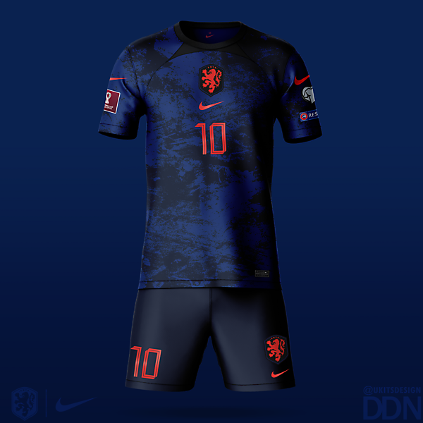 Netherlands Away kit by @Ukits2