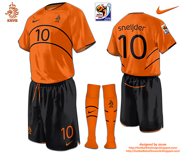 Netherlands World Cup 2010 fantasy home