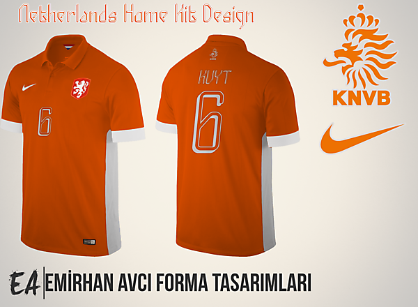 Netherlands Home Kit Design