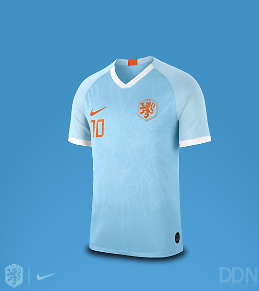 Netherlands Nike Away Euro 2021