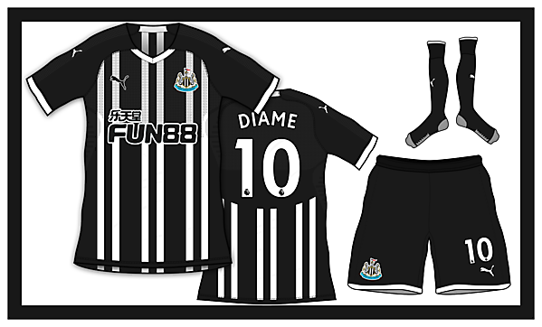 Newcastle United 18/19 Kit