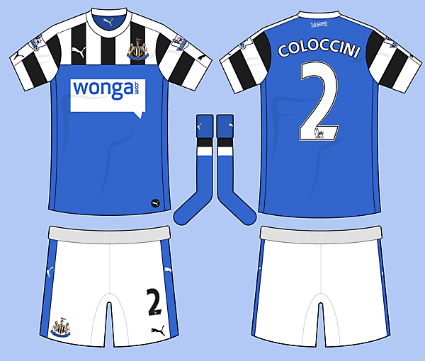 Newcastle United Away Kit