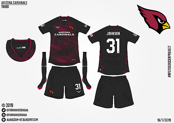 #NFLtoSoccerProject - Arizona Cardinals (Third)