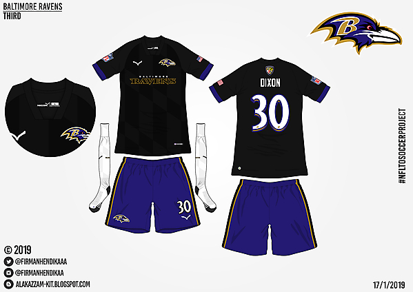 #NFLtoSoccerProject - Baltimore Ravens (Third)