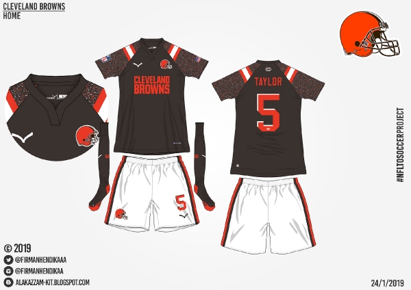 #NFLtoSoccerProject - Cleveland Browns (Home)